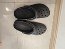 卡骆驰（crocs）经典云朵Clog女沙滩洞洞凉拖鞋206750 黑色39（39-40） 实拍图