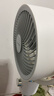 艾美特（AIRMATE）【小暴风】空气循环扇大风量摇头电风扇家用台式落地扇升级加高换气轻音柔风小风扇 FA18-X115 实拍图