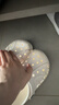朴西沙滩休闲洞洞鞋女士EVA厚底增高情侣凉鞋男 珍珠黑 40-41  实拍图