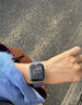 Apple/苹果WatchS11智能手表GPS款42毫米银色铝金属表壳雾紫色运动型表带S/M-联通补贴 实拍图