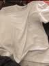 京东京造10A抗菌男士t恤短袖男女同款衣服男装春夏新款打底衫内搭白3XL 实拍图