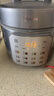美的（Midea）有钛青瓷0涂层营养蒸电压力锅5L 智能预约多功能一体高压电饭锅MY-E5811G家用4-6人开盖火锅电饭煲 实拍图