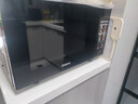 格兰仕（Galanz）变频微波炉烤箱一体机光波炉900瓦大功率速热家用23L大容量平板易清洁省电一级能效智能菜单烧烤 2026新升级彩膜BM1(S2) 实拍图