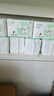 名创优品（MINISO）一次性洗脸巾珍珠纹AB双面洗面巾洁面巾干湿两用100片*8包15x20cm 实拍图