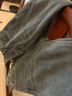 真维斯（JEANSWEST）牛仔裤女士2025冬季高腰显瘦加绒裤女修身铅笔小脚裤子蓝灰加绒26 实拍图