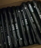 得力（deli）大双头粗头物流快递记号笔1.5mm/5.7mm 办公签字学生文具教学会议笔马克笔 10支/盒 黑色 S555 实拍图