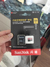 闪迪（SanDisk）256GB TF（MicroSD）内存卡 A2 4K V30 U3 C10 至尊超极速移动存储卡 读速200MB/s 写速140MB/s 实拍图