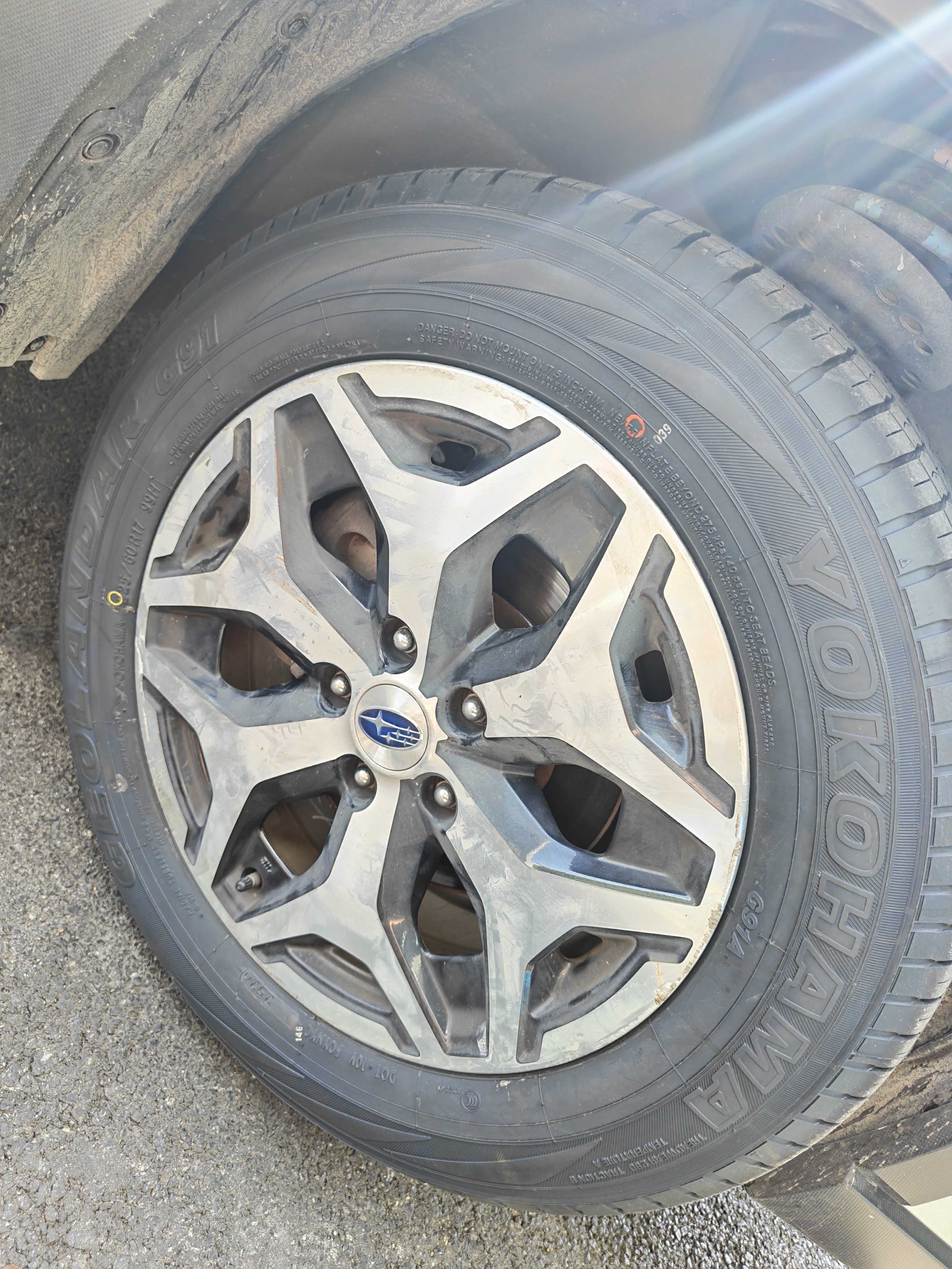 优科豪马横滨轮胎 225/60R17 99H G91A 原配日产奇骏/风度MX6/长安CS55 实拍图