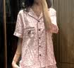 维多利亚的秘密（Victoria's Secret）维密 单依纯同款宅度假天丝绵柔印花凉感睡衣家居服套装女不易皱 实拍图