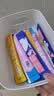 京东物流 桌面收纳盒家用化妆品抽屉塑料储物小杂物零食宿舍整理 【分类收纳】白色3个装 20.5*14.5*7.5cm 实拍图