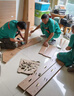 全友家居 北欧原木风板式床小户型省空间家用卧室1.2x2.0米学生单人床 实拍图