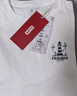 京东京造儿童t恤男5A抑菌新疆棉圆领衣服男装打底衫印花 白色130 实拍图