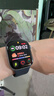 Apple/苹果 Watch S11 智能手表GPS款46毫米深空灰色铝金属表壳黑色运动型表带S/M MEVN4CH/B 实拍图