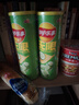 乐事（Lay's）无限薯片 翡翠黄瓜味 104克*2罐 208克 休闲零食 膨化食品 实拍图
