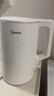 美的（Midea）电热水壶食品级304不锈钢自动断电双层防烫全钢无缝1.5L容量 MK-HJ1566 实拍图