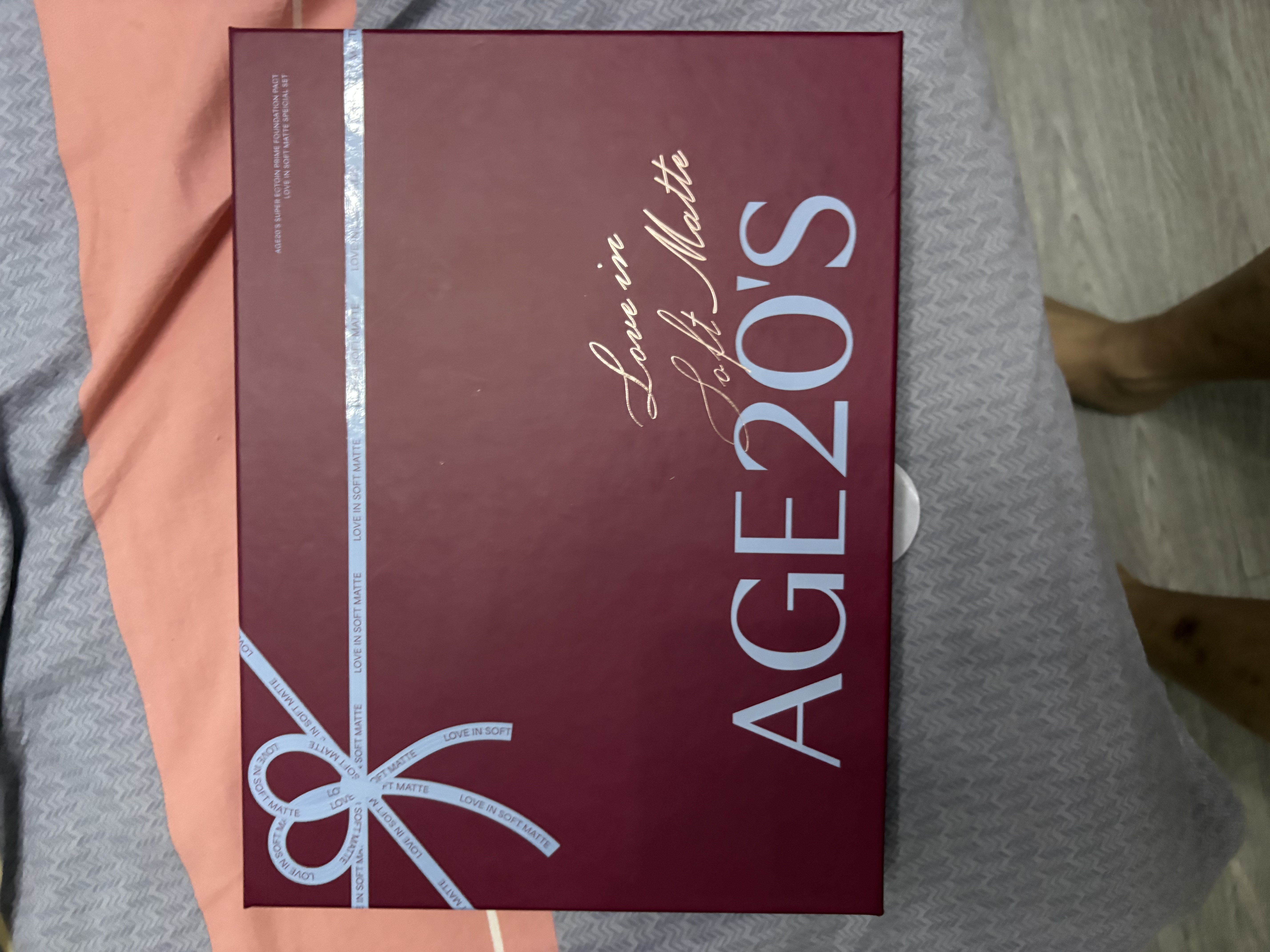 爱敬AGE20'S心动启程礼盒小奶砖粉膏12.5g*2+隔离30ml*1生日礼物 实拍图