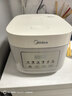 美的（Midea）电饭煲 3L家用电饭锅 316L不锈钢无涂层煮饭锅 2-3人智能预约0涂层煲汤煮粥MB-RE387S 实拍图