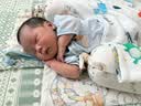 良良（liangliang）婴儿凉席苎麻a类母婴级可机洗新生儿宝宝幼儿园凉席专用午睡床垫 【持久凉】天丝苎麻-梦幻巡游 100*56cm 实拍图