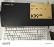 迈从（MCHOSE）K99 V3客制化机械键盘无线蓝牙有线三模99键配列全键热插拔电竞游戏办公带数字键区 K99 V3 星核白 琉光冰淇淋轴【三模+旋钮】 实拍图
