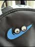 耐克（NIKE）儿童双肩包 玲珑小巧旅行包书包休闲包FZ7259-010 黑蓝 实拍图