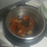 美的（Midea）大压力112kPa锁嫩蒸电压力锅0涂层精钢厚釜高压电饭煲5L家用4-6人饭锅MY-E5830G智能预约开盖火锅 实拍图