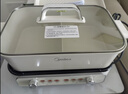 美的（Midea）[升级款]电火锅鸳鸯锅烤肉锅火锅0氟涂层超薄速沸电火锅多功能锅料理锅分体6.5L多用途锅DLS3322R2 实拍图