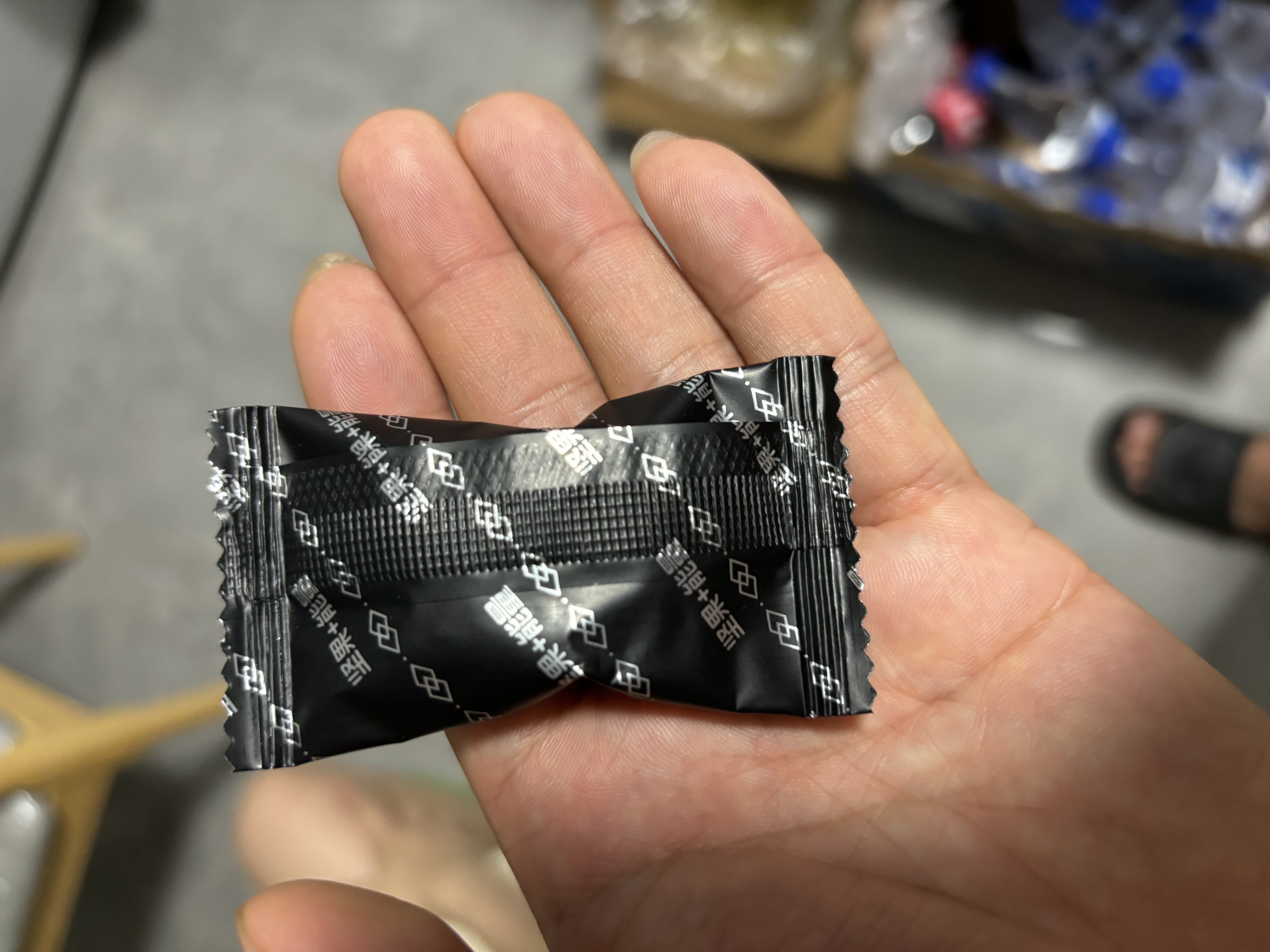 氧鹿无糖黑芝麻酥500g独立包装花生坚果小吃炒货糖果零食糕点点心 实拍图