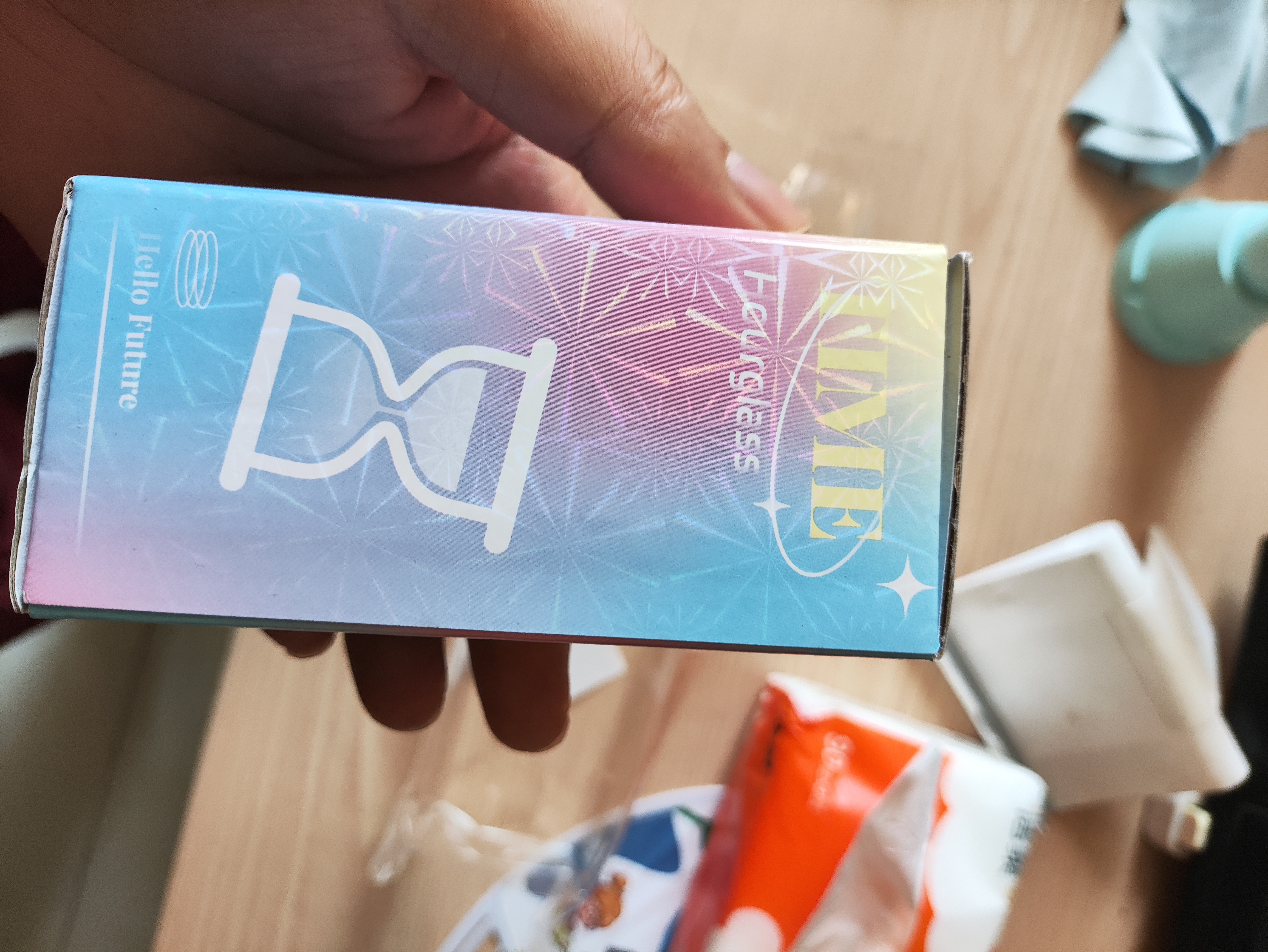 泰姆仕创意马卡龙沙漏桌面摆件30分钟计时器儿童礼物生日礼品随机颜色 实拍图