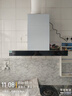 西门子（SIEMENS）【烟灶套装】欧式油烟机大吸力厨房LC46RA955W+Y5聚焰灶 双灶5.2kW嵌入式灶台以旧换新ERAJ1A3BMP 实拍图