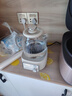 美的（Midea）花漾0胶水全玻璃养生壶多功能煮茶壶母婴烧水壶调奶器智能恒温电热水壶全自动一体1.2L YS12B302J 实拍图