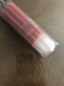 得力（deli）开学必备0.5mm拔帽中性笔芯签字笔水笔替芯 6600/33109/Q7适用 子弹头红色20支/桶33402高考考试 实拍图