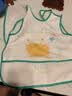 贝瑞加（Babyprints）围兜儿童罩衣幼儿园吃饭宝宝围嘴防溅防水反穿衣口水兜无袖两件 实拍图