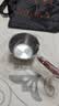 热油小锅泼油锅加厚不锈钢木柄防烫带刻度双倒流口不挂油无涂层 【木柄】爆款300ml 实拍图