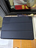 ALittleFlower适用苹果ipad6/5保护壳套ipad air1/air2保护壳9.7英寸ipad苹果平板三折支架超薄全包防摔深蓝色 实拍图