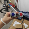 九牧（JOMOO）单热角阀三角阀黄铜加厚国标4分止水阀红蓝标识44072-306/1C1-1 实拍图