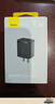 倍思双口充电头USB插座多口充电头5V2A/1A充电器插头 适用iPhone15/14/13华为小米安卓手机iPad平板 黑 实拍图