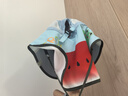 卡尔美（KELME）儿童防晒帽子遮阳帽男童女童防紫外线披风大帽檐夏海边沙滩太阳帽 实拍图