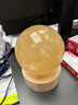 缤越黄水晶球摆件天然方解石黄色水晶球招旺财风水开业玄关办公 8cm 晒单实拍图