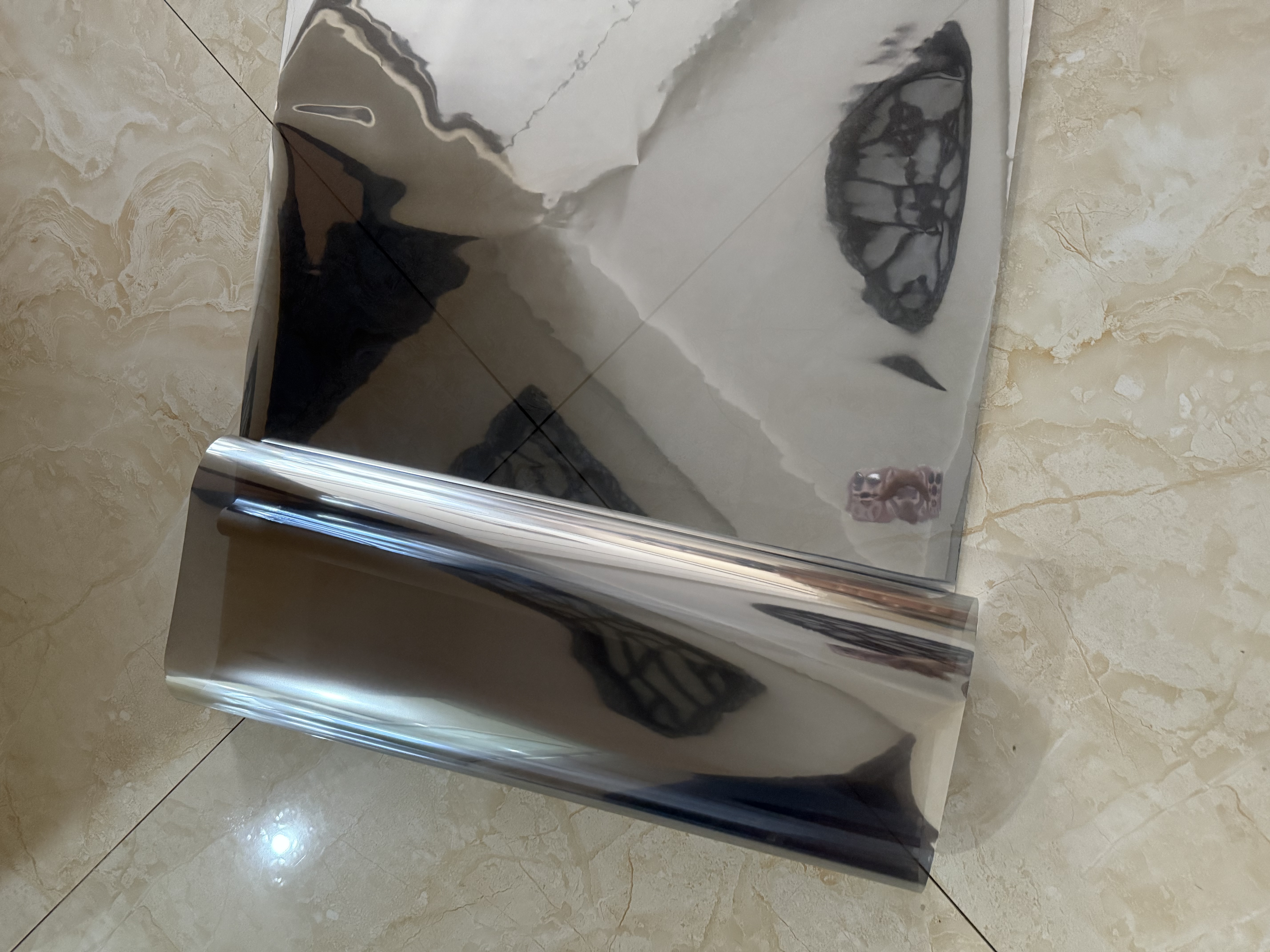 仓藏防晒隔热膜遮光玻璃贴纸窗户贴膜防窥单向透视隐私遮阳半遮光膜 实拍图