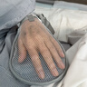 秝客防拔管约束手套老人防抓束缚手套手腕固定带绑绳防自伤 网眼款2只 实拍图
