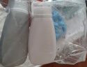 有时光分装瓶旅行装洗发化妆品水沐浴露硅胶洗面奶旅游小样瓶子灰白 4个 实拍图