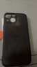奶小鸭 适用苹果13mini手机壳 iphone13mini保护套镜头全包超薄透明磨砂防摔软壳男女款 深空黑 实拍图