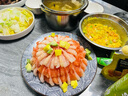 美加佳去壳甜虾刺身单盘27只（共5盘135只350g） 即食生北极甜虾 海鲜 实拍图