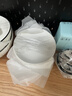 洁雅杰陶瓷骨碟家用吐骨盘6英寸白瓷盘酒店商用吐骨碟子味碟套装10只装 实拍图