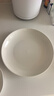 泰鑫兴10英寸（26cm）2只装 陶瓷釉下彩白瓷盘子菜盘果盘家用深盘 实拍图