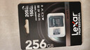 雷克沙（Lexar）256GB TF(MicroSD)存储卡 V30 4K 读205MB/s 大疆Pocket 4P官方推荐 影石Luna内存卡(SILVER PLUS) 实拍图