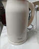 美的（Midea）电热水壶家用烧水壶食品级304不锈钢 1.7L大容量0涂层无缝内胆开水壶泡茶 MK-SH17M301 实拍图