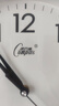 康巴丝（Compas）挂钟客厅 12英寸简约静音客厅石英钟表挂墙时钟 C2866 金色30.5cm 实拍图