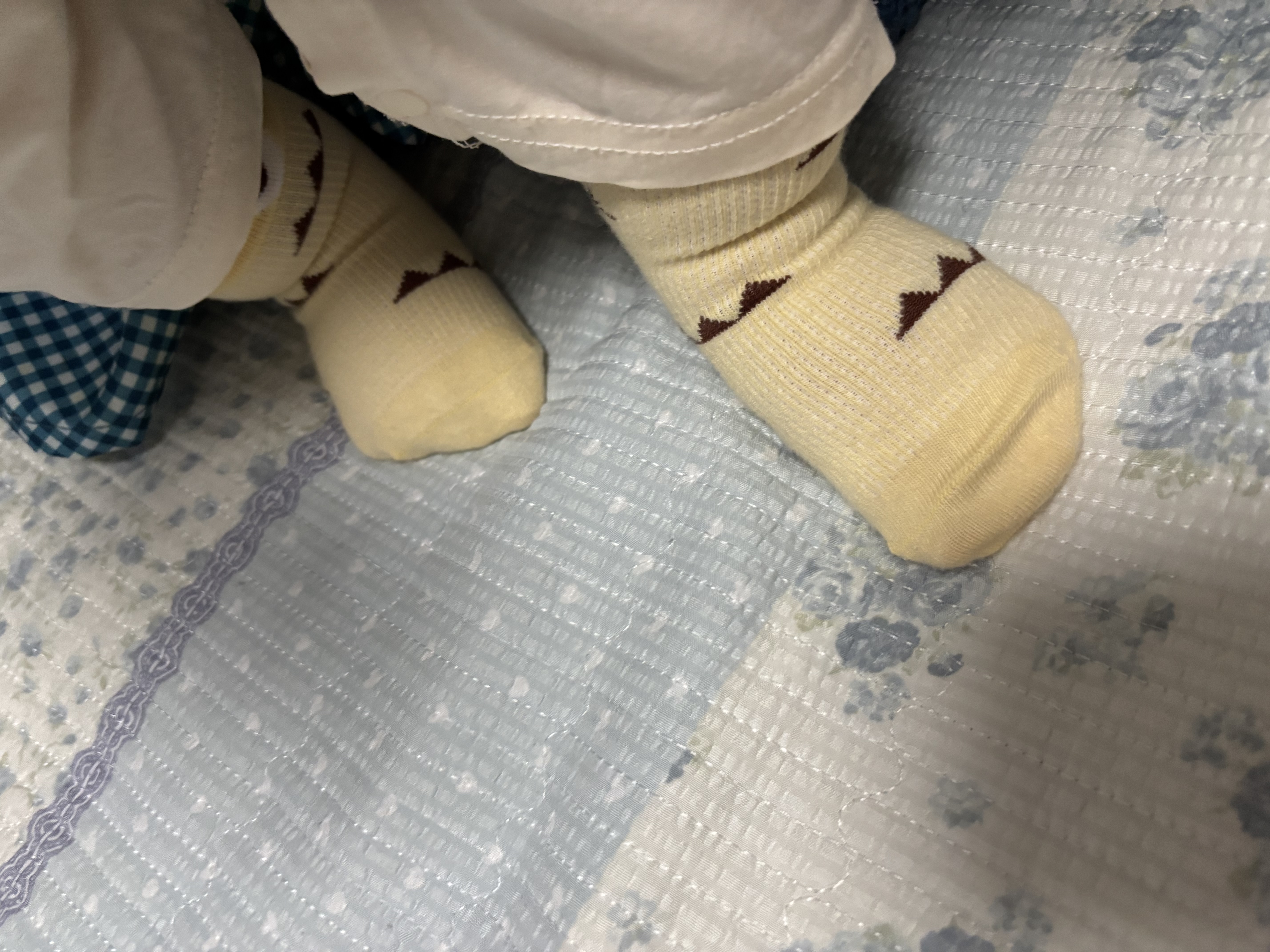 贝比婴儿袜子夏季薄款纯棉a类婴幼儿宝宝夏天春秋新生儿中筒袜不勒腿 实拍图