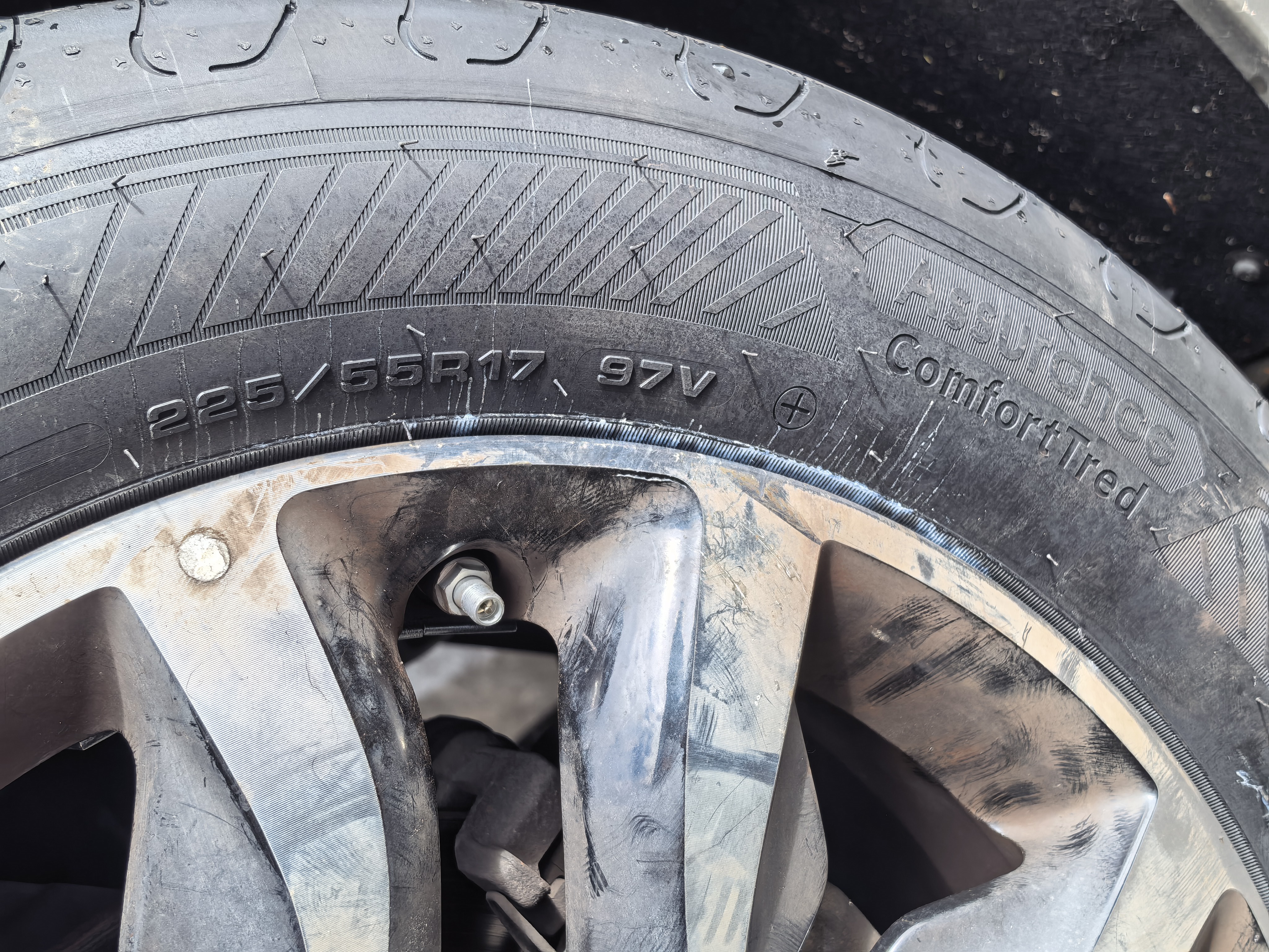 固特异（Goodyear）汽车轮胎 225/55R17 97V ACT 御乘三代 原配迈腾(ICE/PHEV) 实拍图
